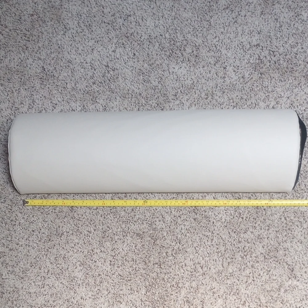 Off-white Half Moon Bolster Pillow - Picture 2 of 6